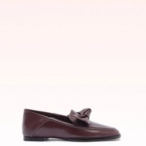 Alexandre Birman Soft Maxi Clarita Loafer Cherry Lacquer