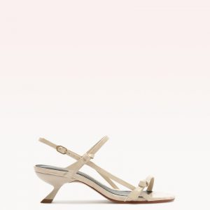 Alexandre Birman Slim Clarita Cage 50 Eggshell