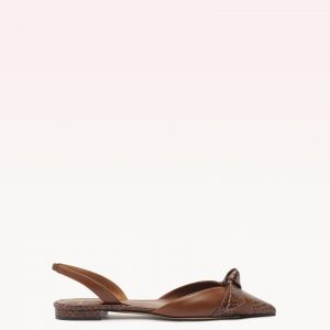 Alexandre Birman Clarita Slingback Cap Toe 15 Espresso