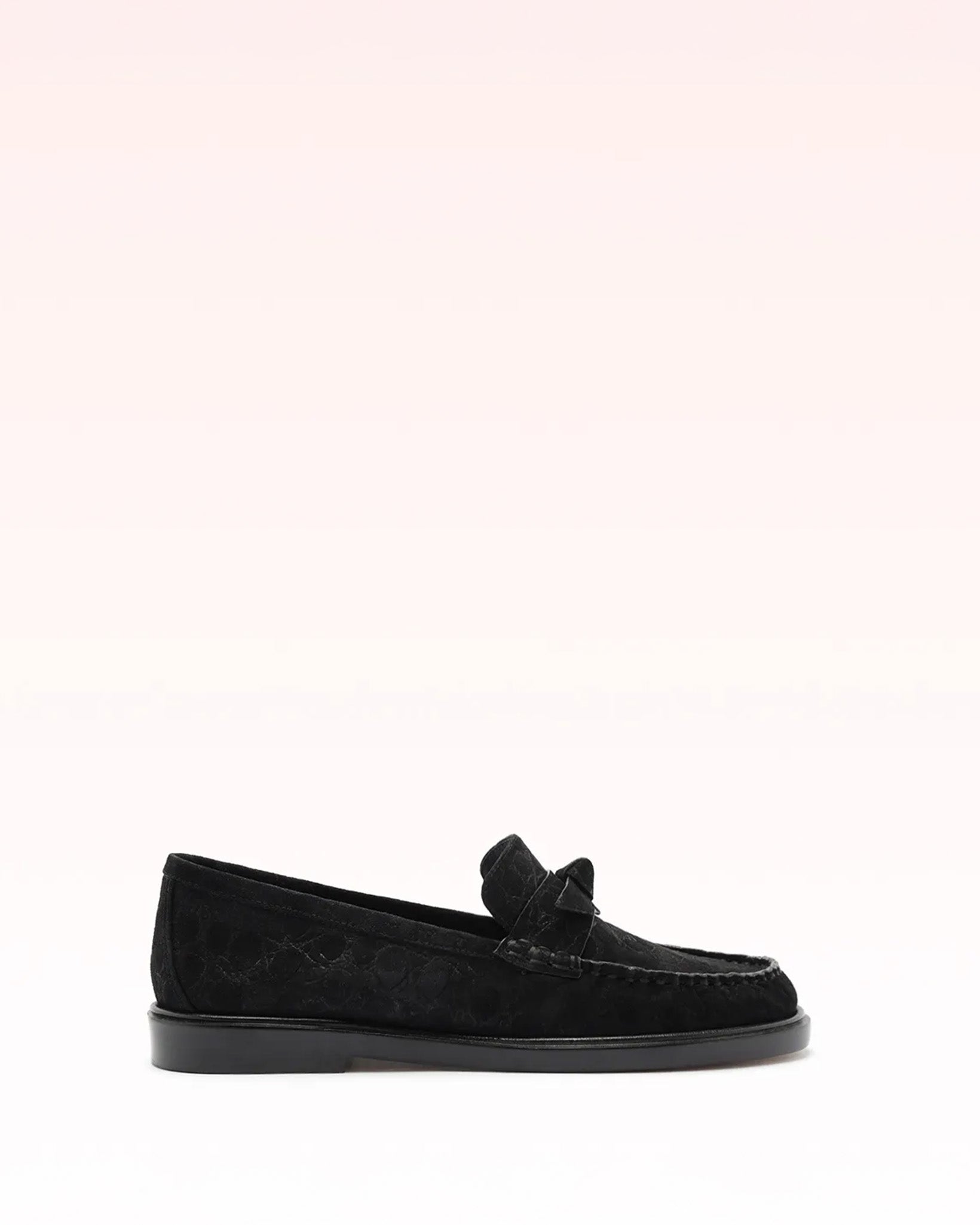 Alexandre Birman Clarita Laser Loafer Black