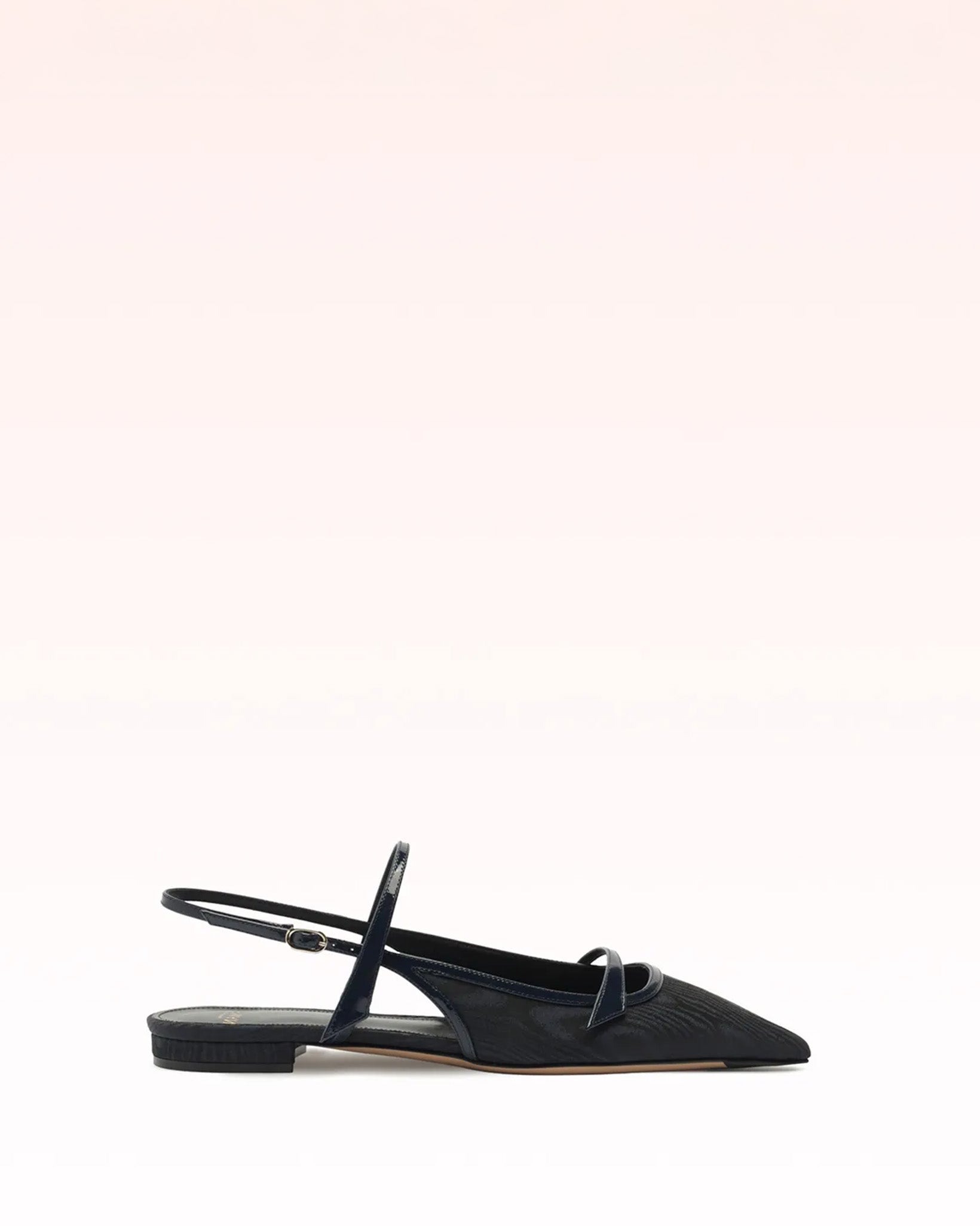 Alexandre Birman Tita Moire Flat Dark Blue