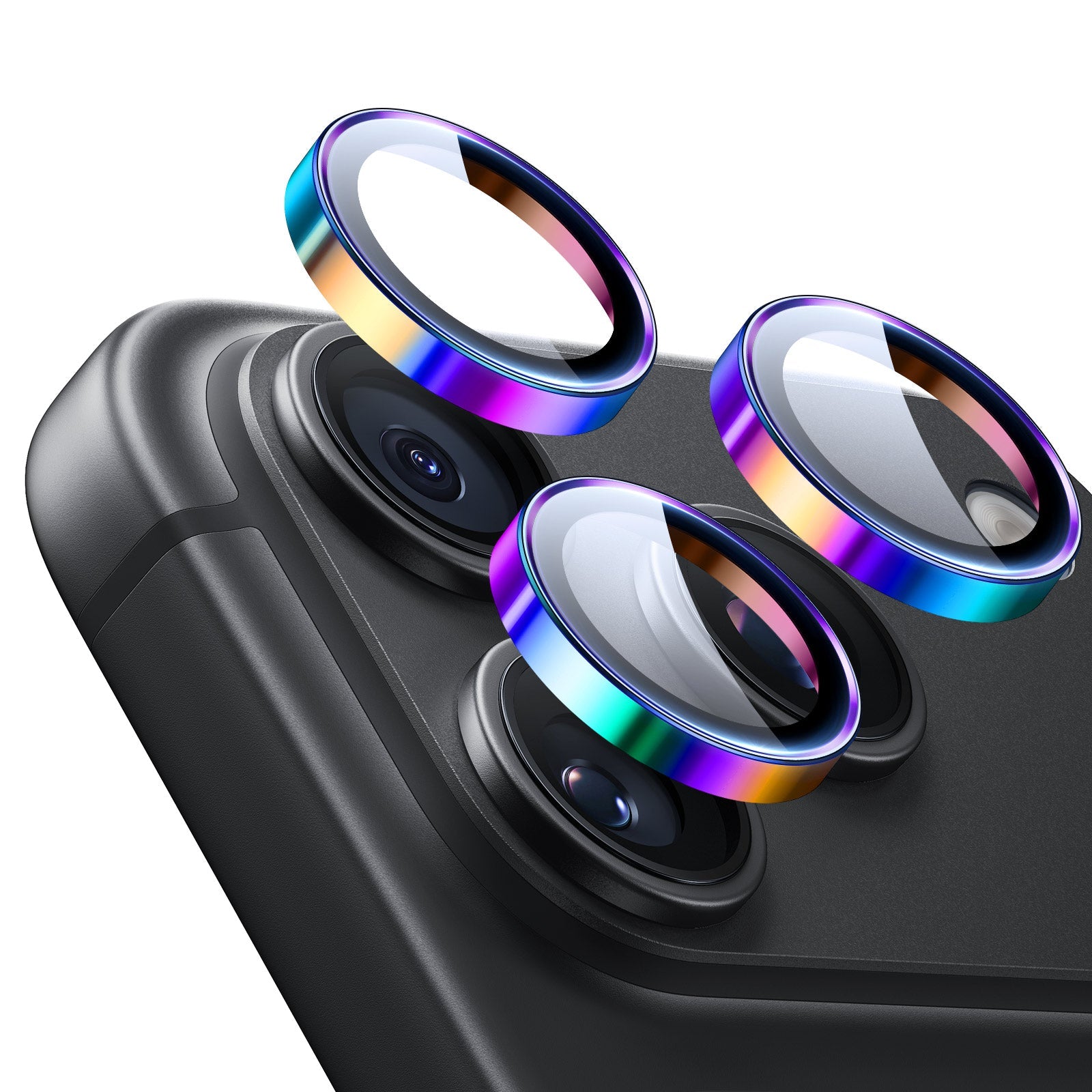 ESR iPhone 2026 Pro/Pro Max Armorite® Camera Lens Protector - Chromatic