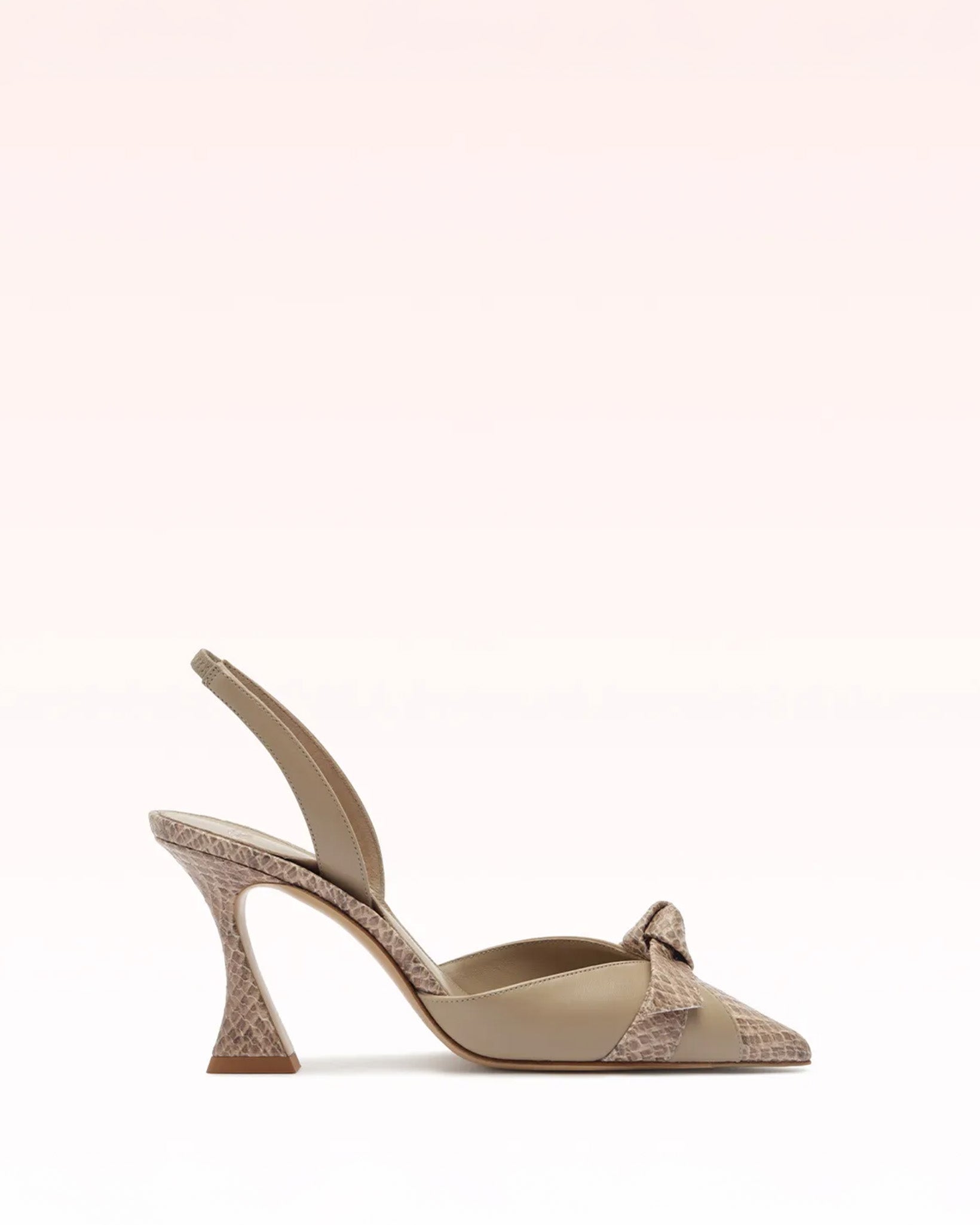 Alexandre Birman Clarita Slingback Cap Toe 85 Semolina