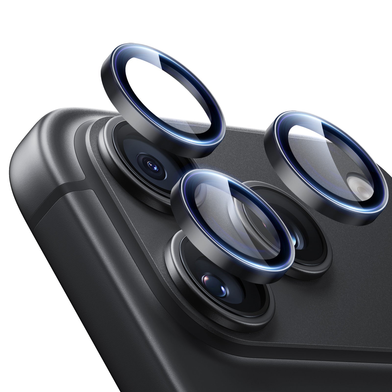 ESR iPhone 2026 Pro/Pro Max Armorite® Camera Lens Protector - Black