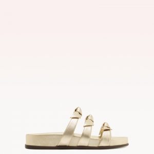 Alexandre Birman Lolita Pool Golden