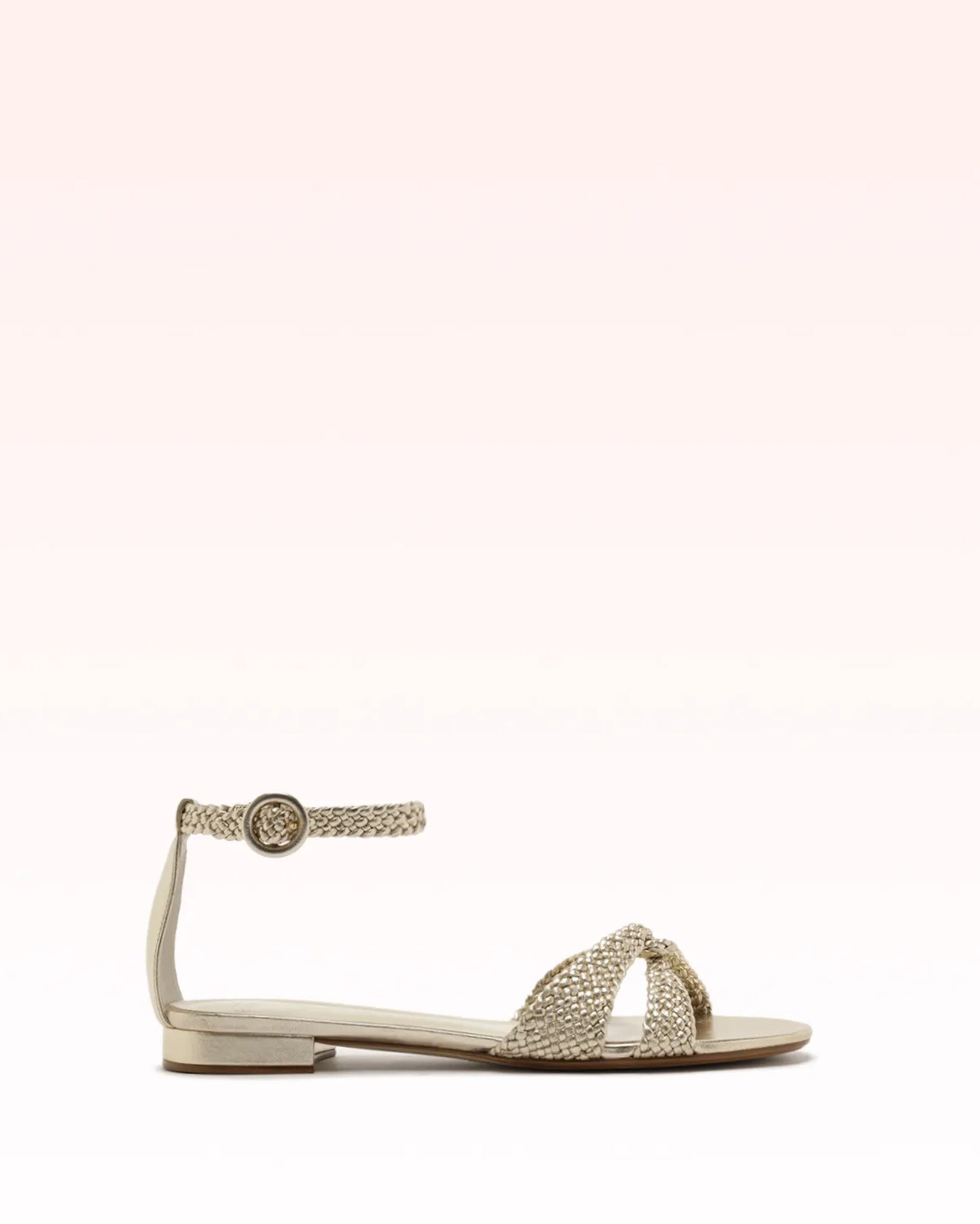 Alexandre Birman Sabrina Flat Golden