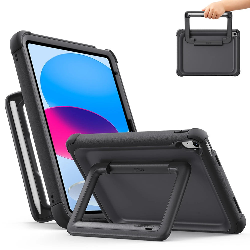 ESR iPad 10th Gen Bounce Case for Kids - Black