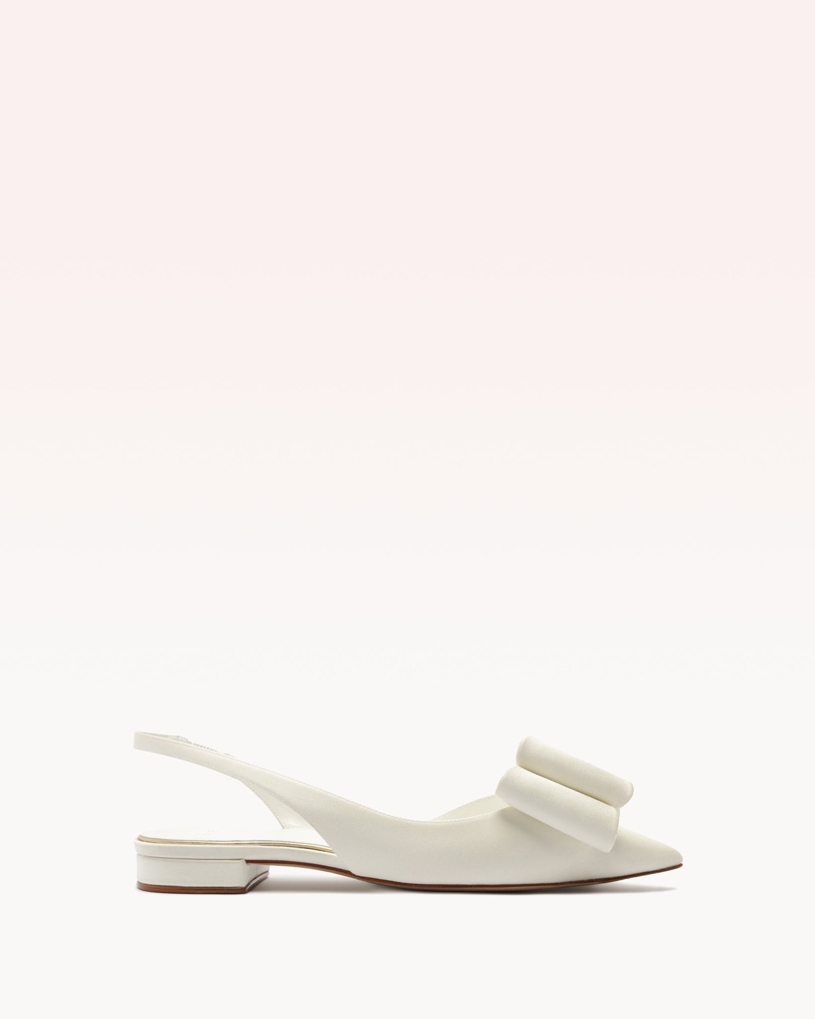 Alexandre Birman Angie Satin Flat