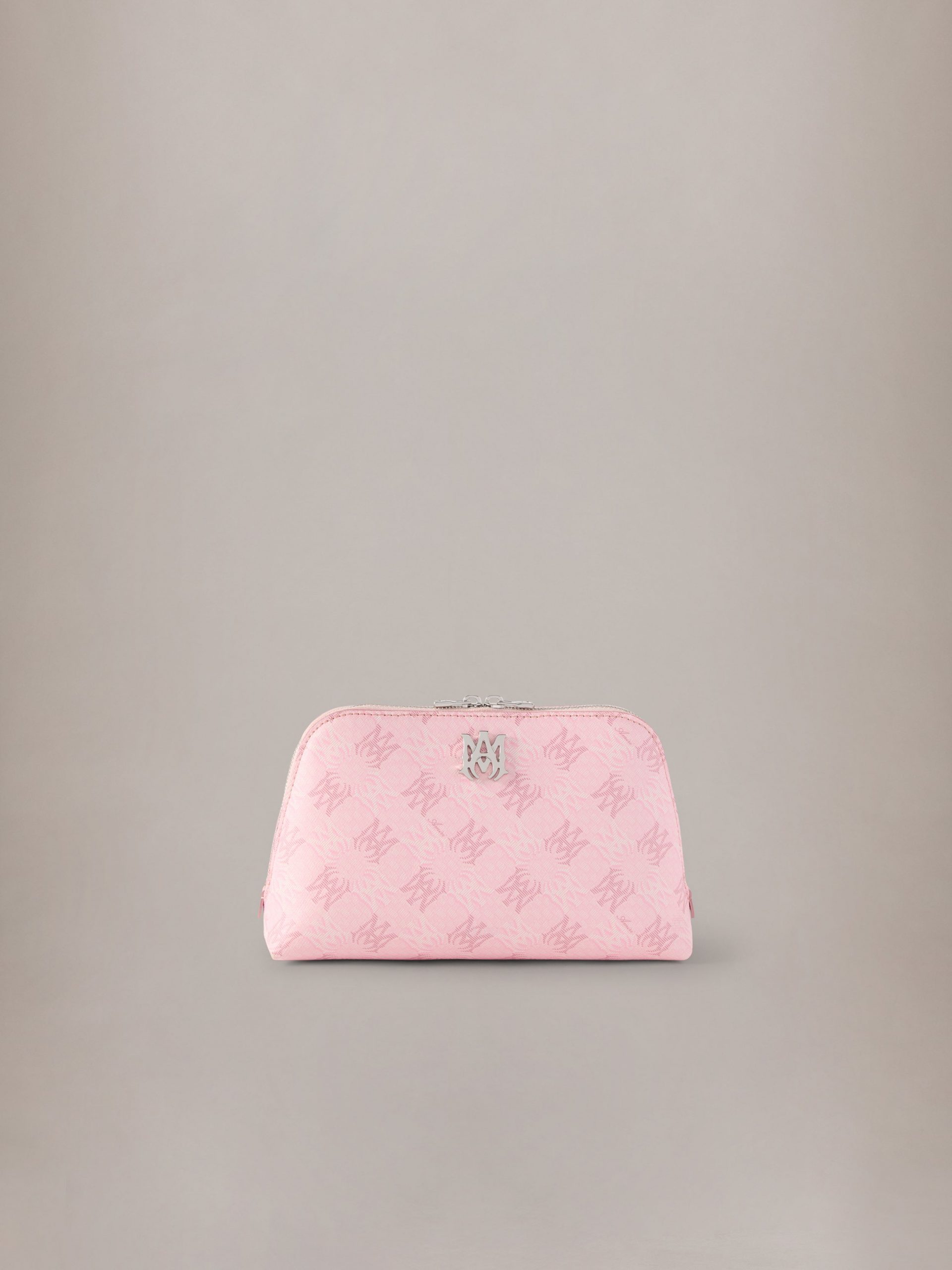 Amiri WOMEN - WOMEN'S MA QUAD CANVAS MICRO COSMETIC BAG - Pink