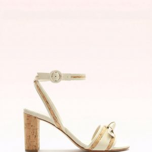Alexandre Birman Clarita Cork 75 Eggshell