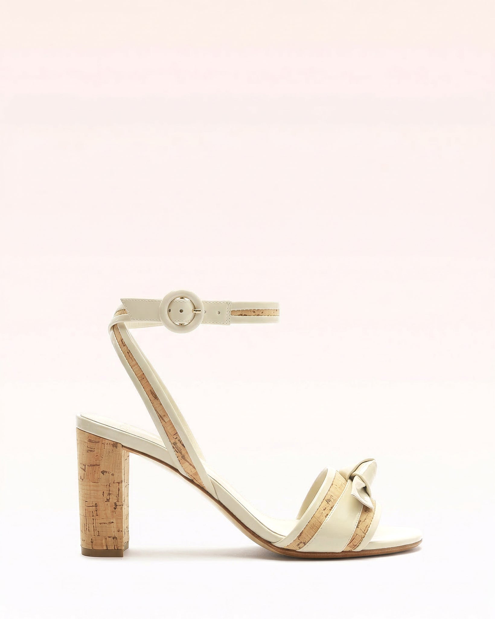 Alexandre Birman Clarita Cork 75 Eggshell