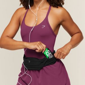 Gymshark Seamless Running Waistbelt - Black