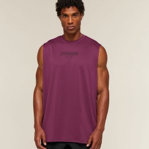Gymshark Motion Blur Graphic Tank - Strength Pink
