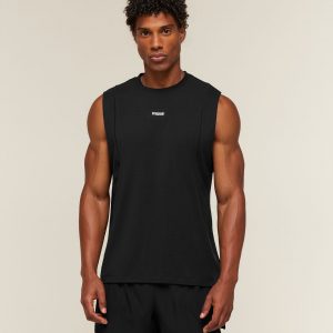 Gymshark Running Boxy Tank - Black