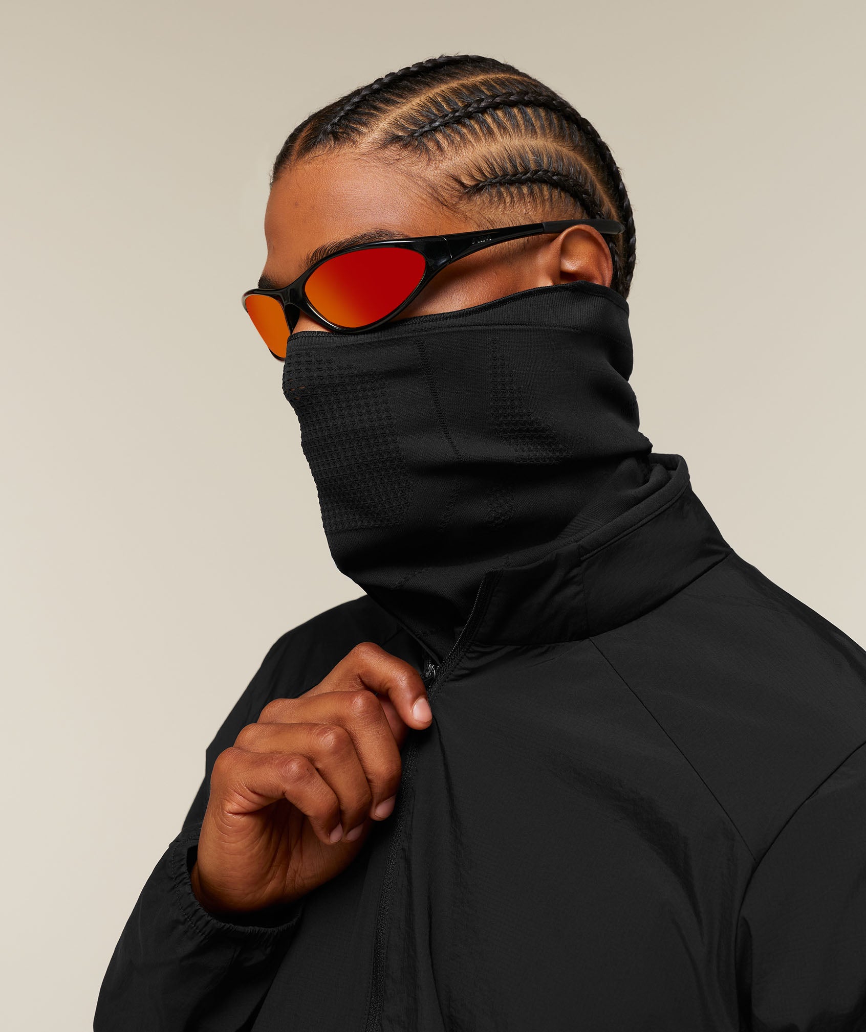Gymshark Seamless Running Snood - Black