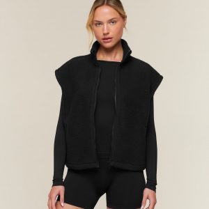 Gymshark Sherpa Gilet - Black