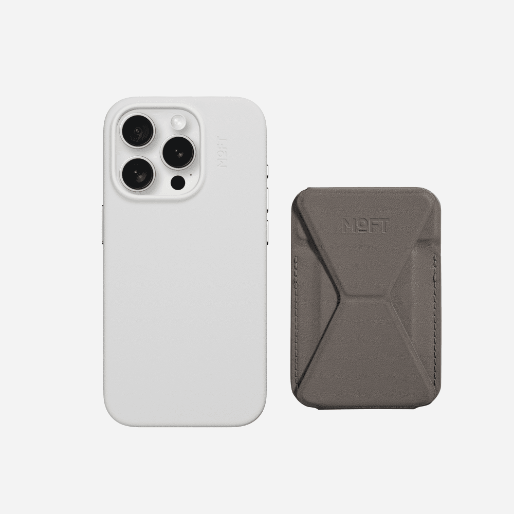 MOFT Case, Stand & Wallet Snap Set MOVAS™ for iPhone 15 Series - MagSafe Compatible