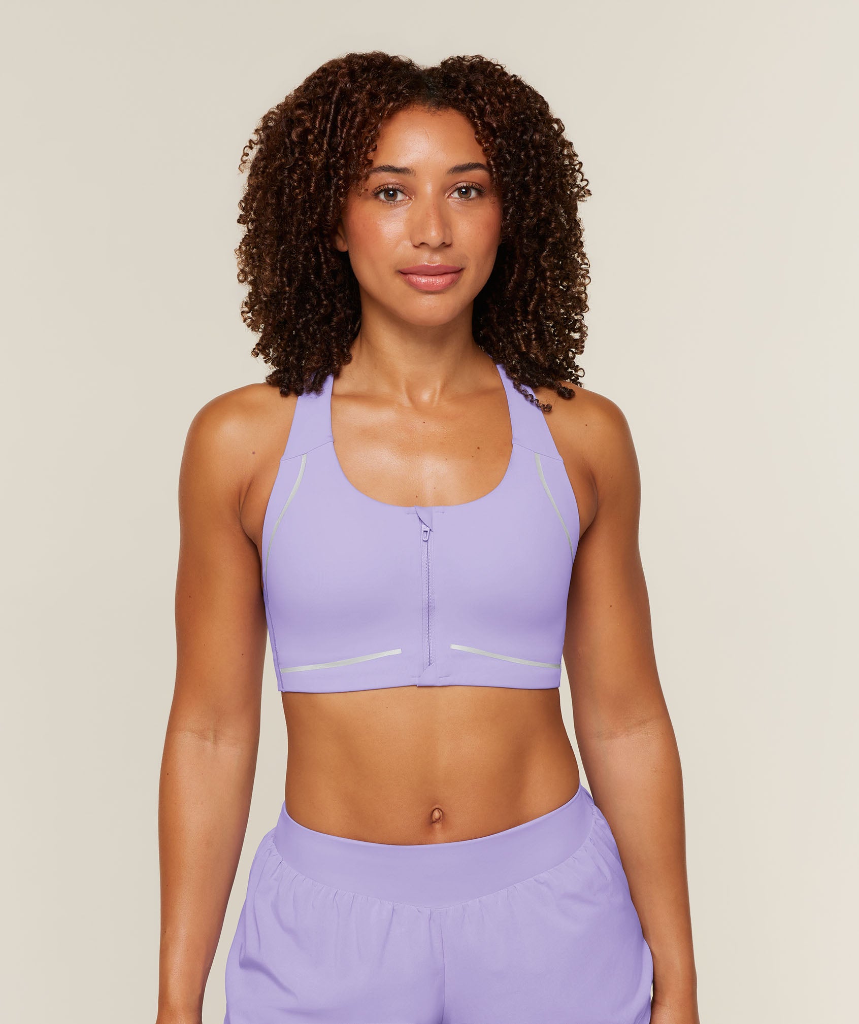 Gymshark Running Sports Bra - Pace Purple