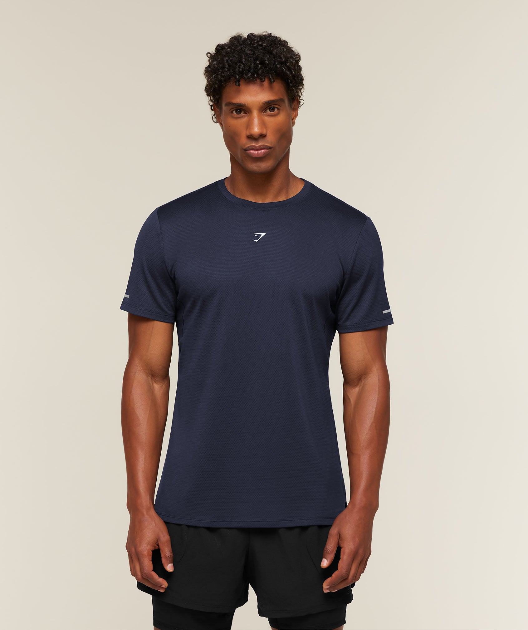 Gymshark Running T-Shirt - Heavy Blue