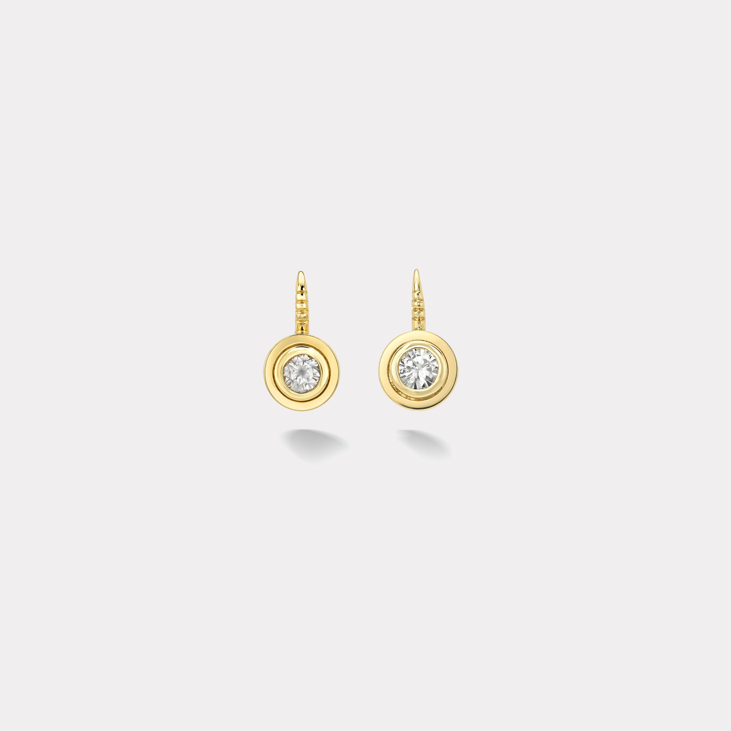 Retrouvai 0.54ct Round Diamond Bounce Earrings