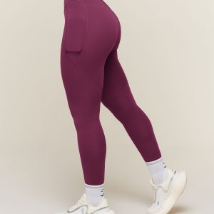 Gymshark Running Pocket Leggings - Strength Pink