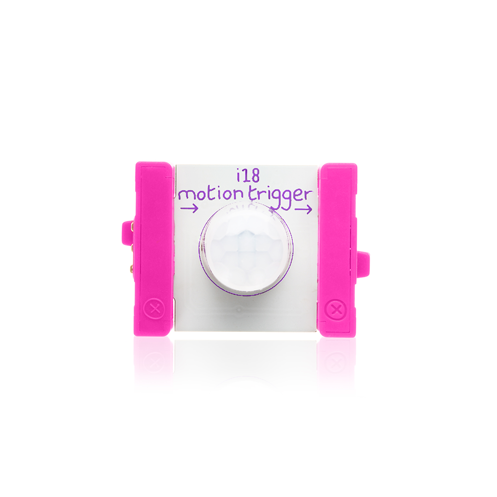 Sphero littleBits i18 motion trigger
