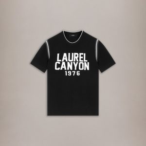 Amiri LAUREL CANYON SKATER TEE - Black