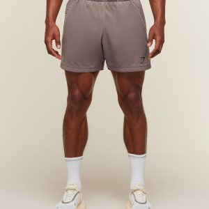 Gymshark Sport Washed Shorts - Soft Brown/Wash