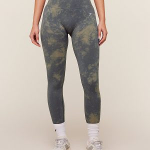 Gymshark Washed Leggings - Grey Wash