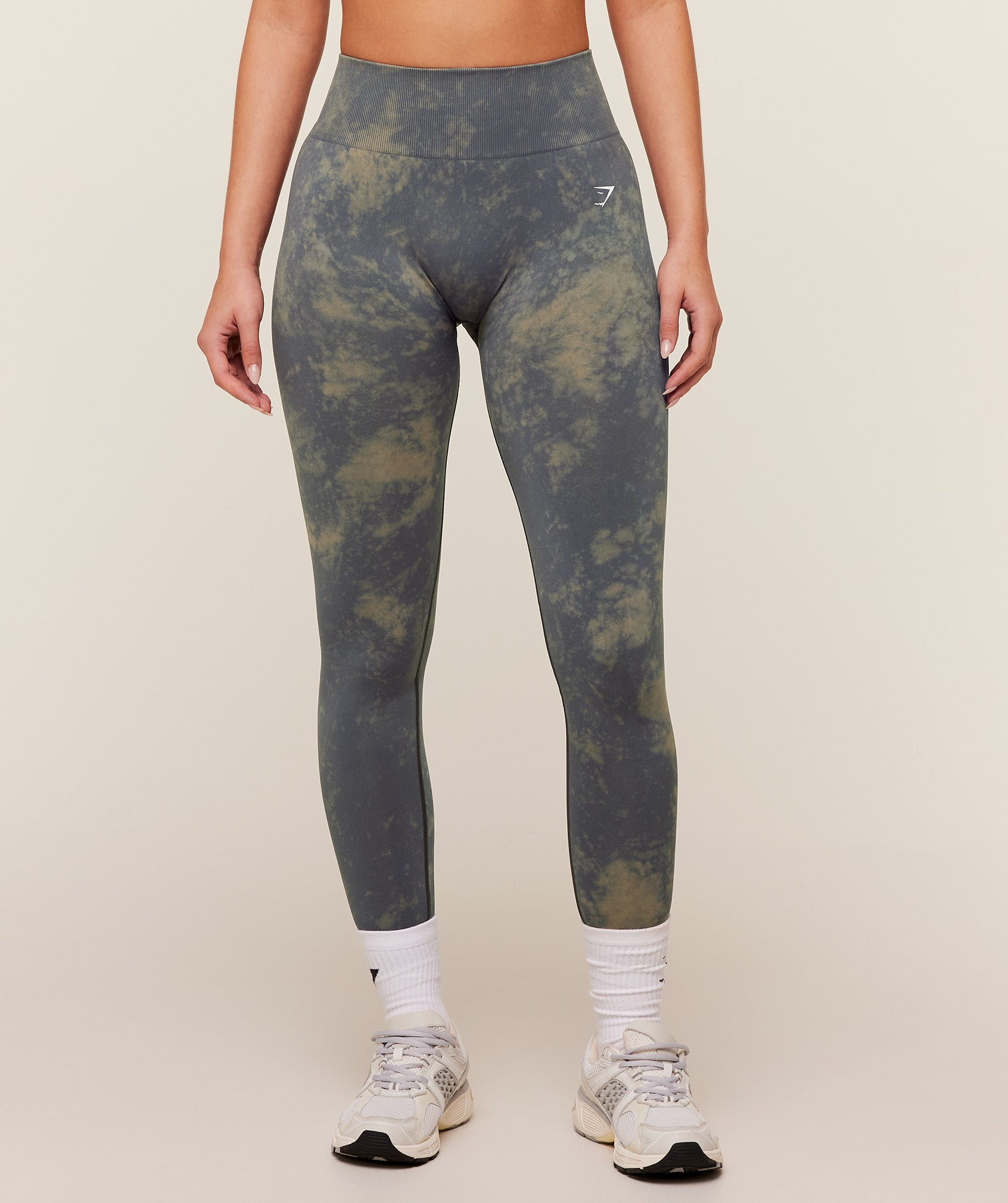 Gymshark Washed Leggings - Grey Wash