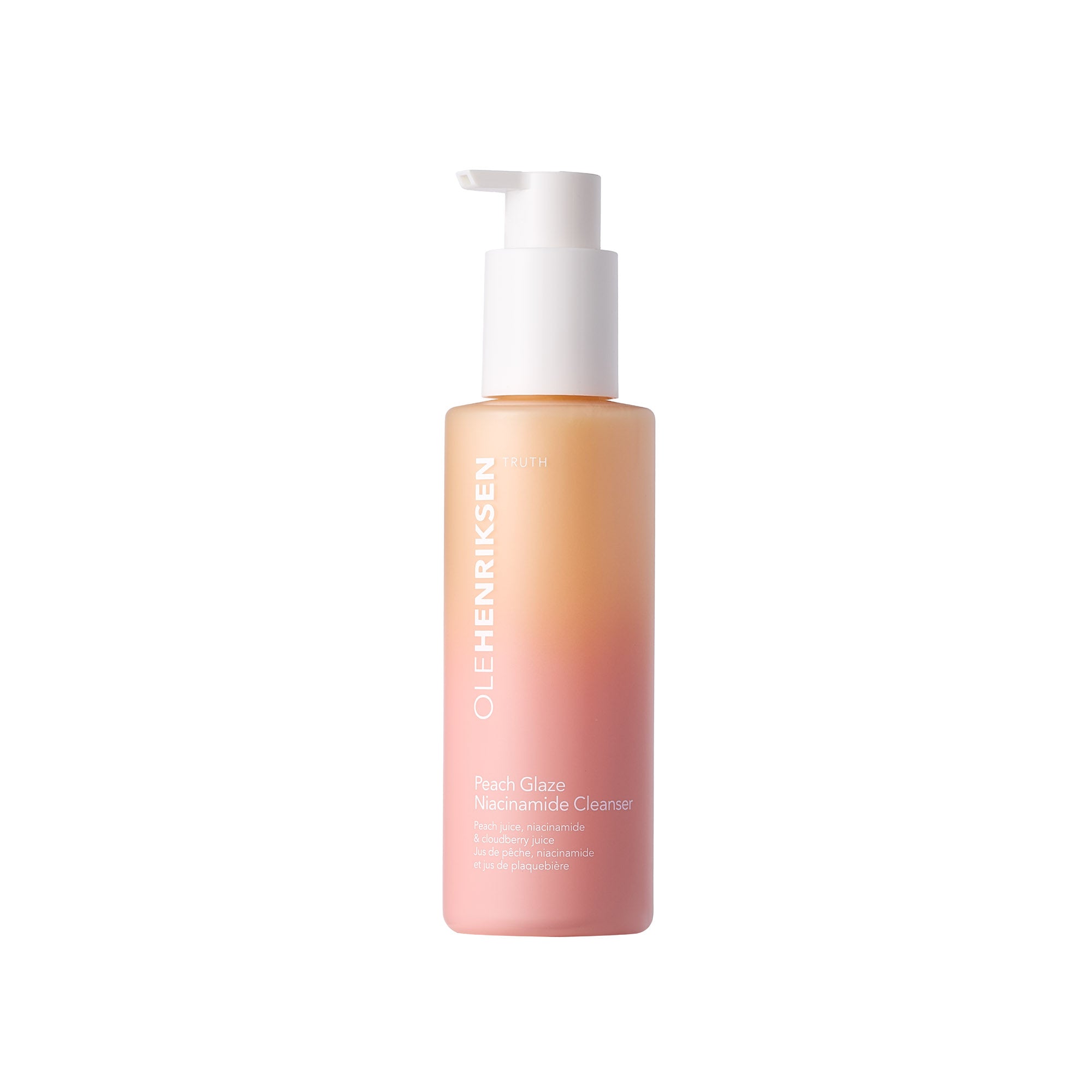 Ole Henriksen Peach Glaze 2% Niacinamide Cleanser for dull and uneven skin