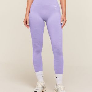 Gymshark Vital Regular Leggings - Pace Purple/Marl