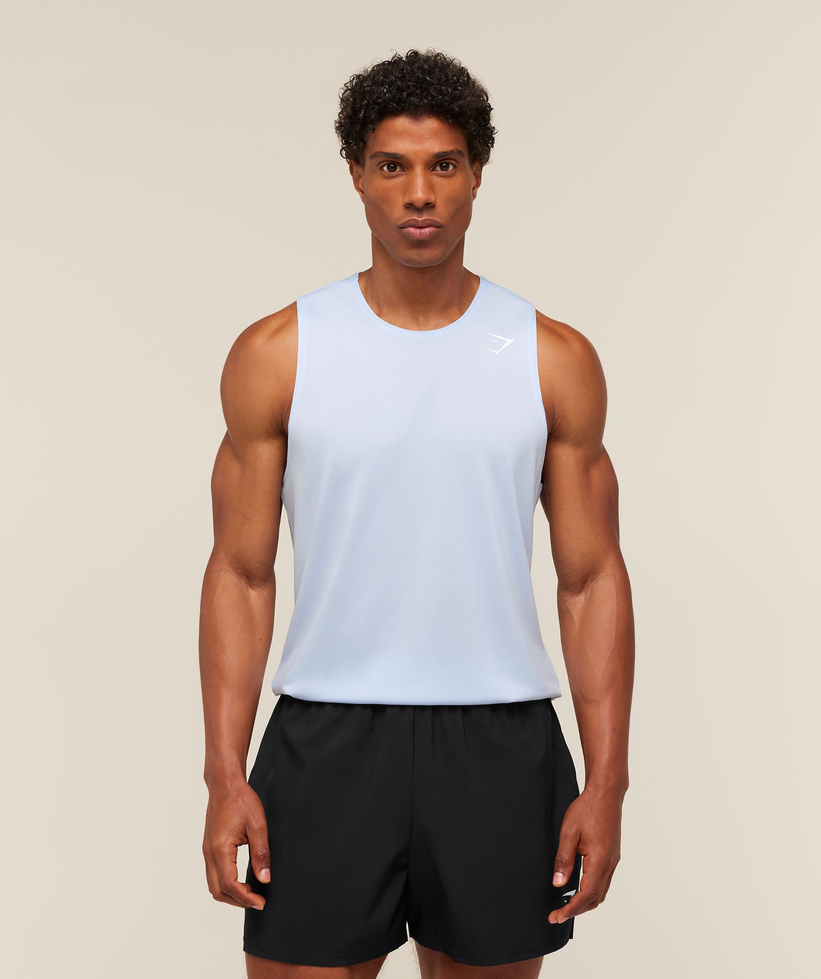 Gymshark Arrival Tank - Tranquil Blue