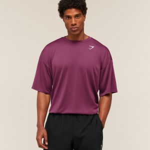 Gymshark Arrival Oversized T-Shirt - Strength Pink