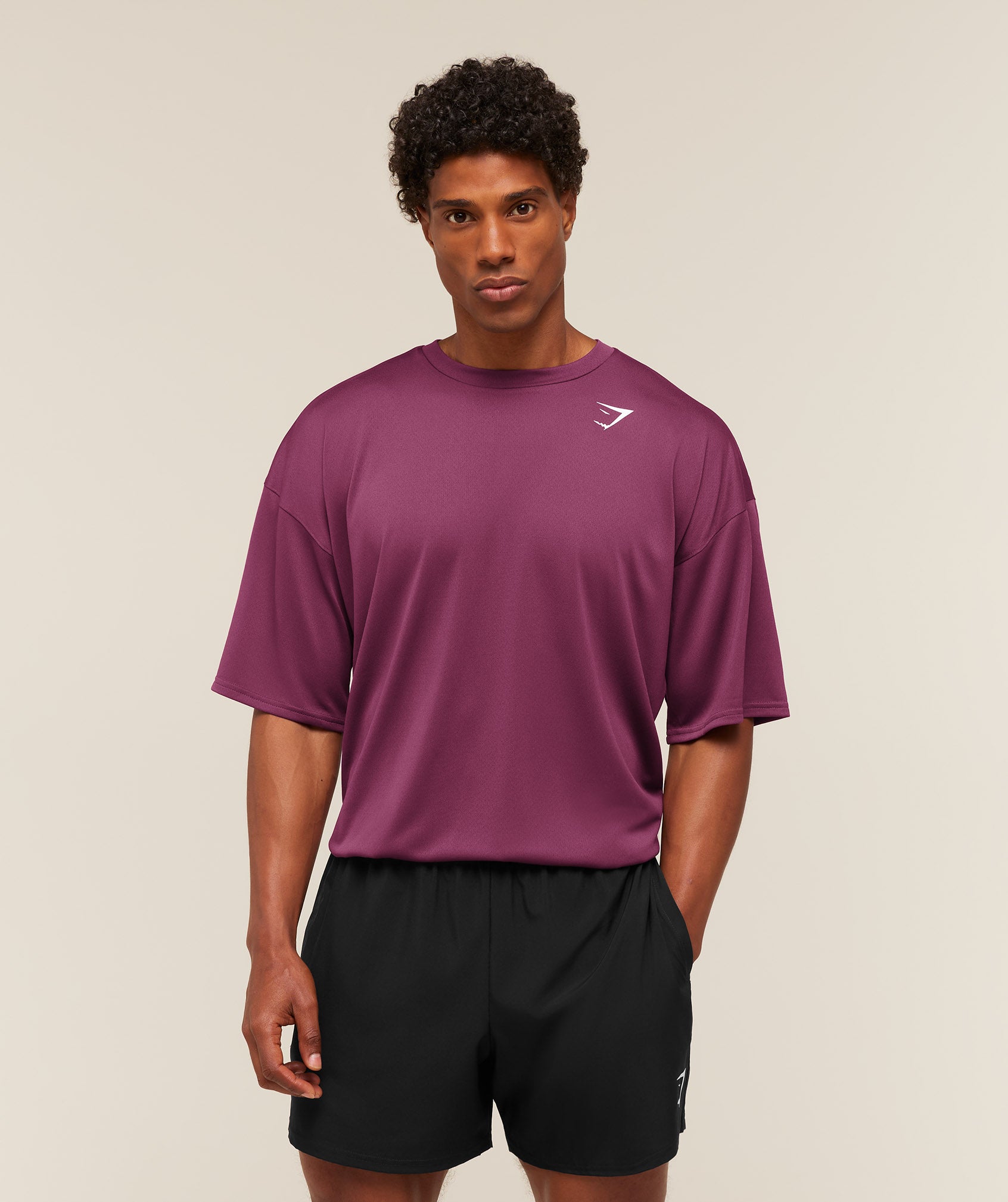 Gymshark Arrival Oversized T-Shirt - Strength Pink