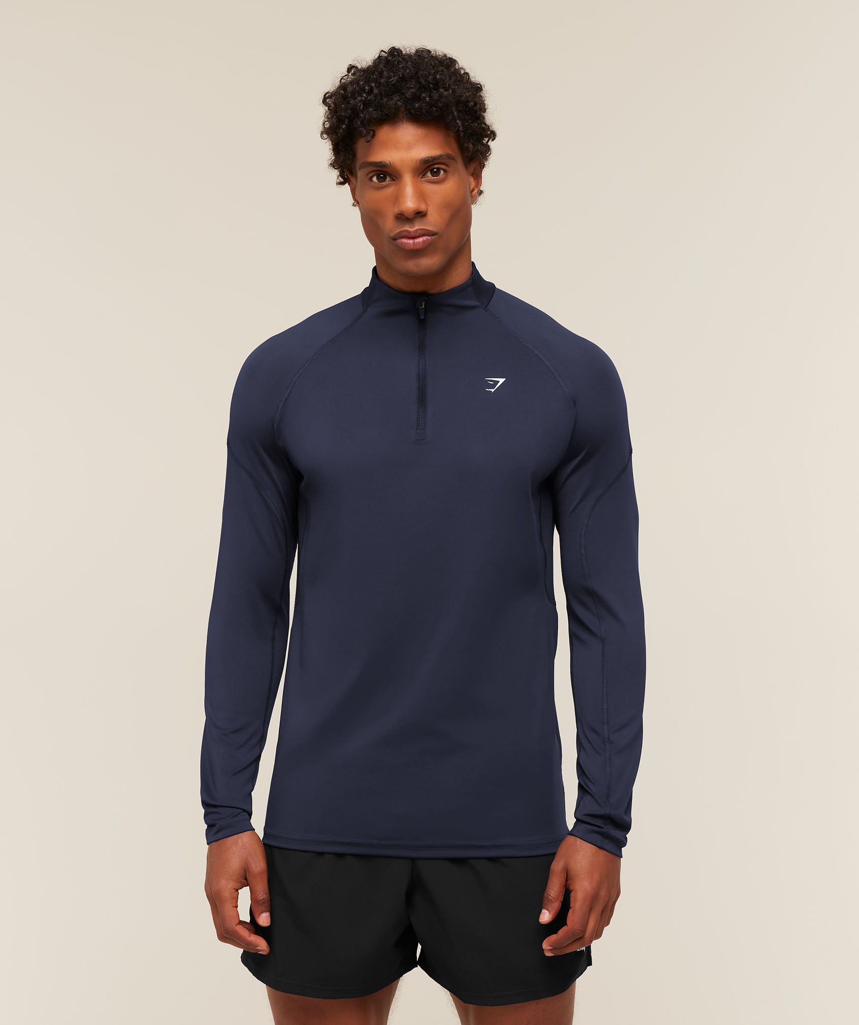Gymshark Performance 1/4 Zip - Heavy Blue