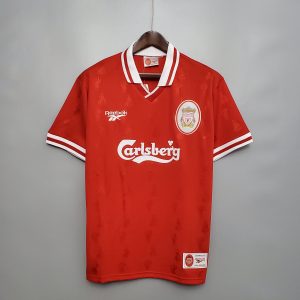 E Jerseys Retro Liverpool Home Shirt 96/97