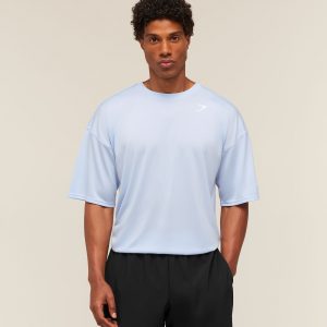 Gymshark Arrival Oversized T-Shirt - Tranquil Blue