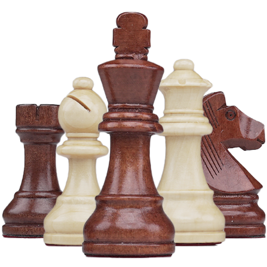 Miko Wooden Chess Pieces - Pro