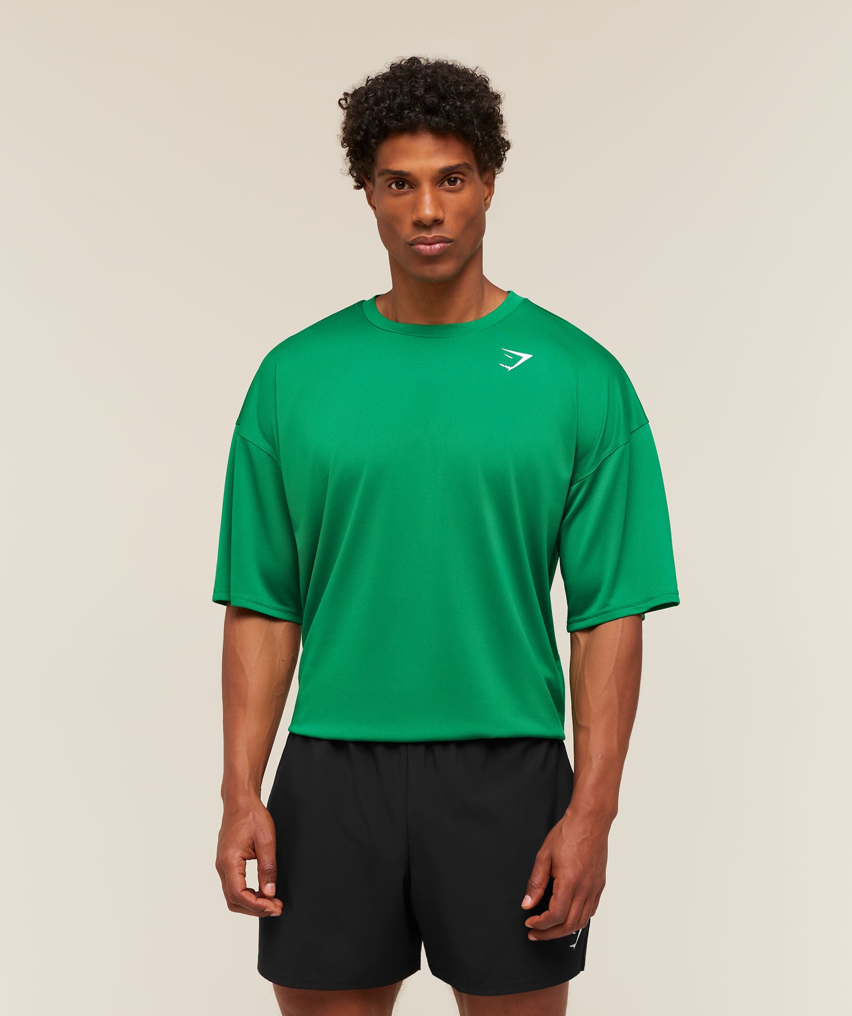 Gymshark Arrival Oversized T-Shirt - Track Green