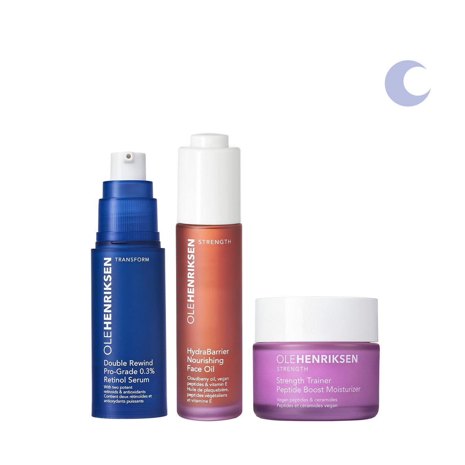 Ole Henriksen Renew + Strengthen Nighttime Skincare Routine