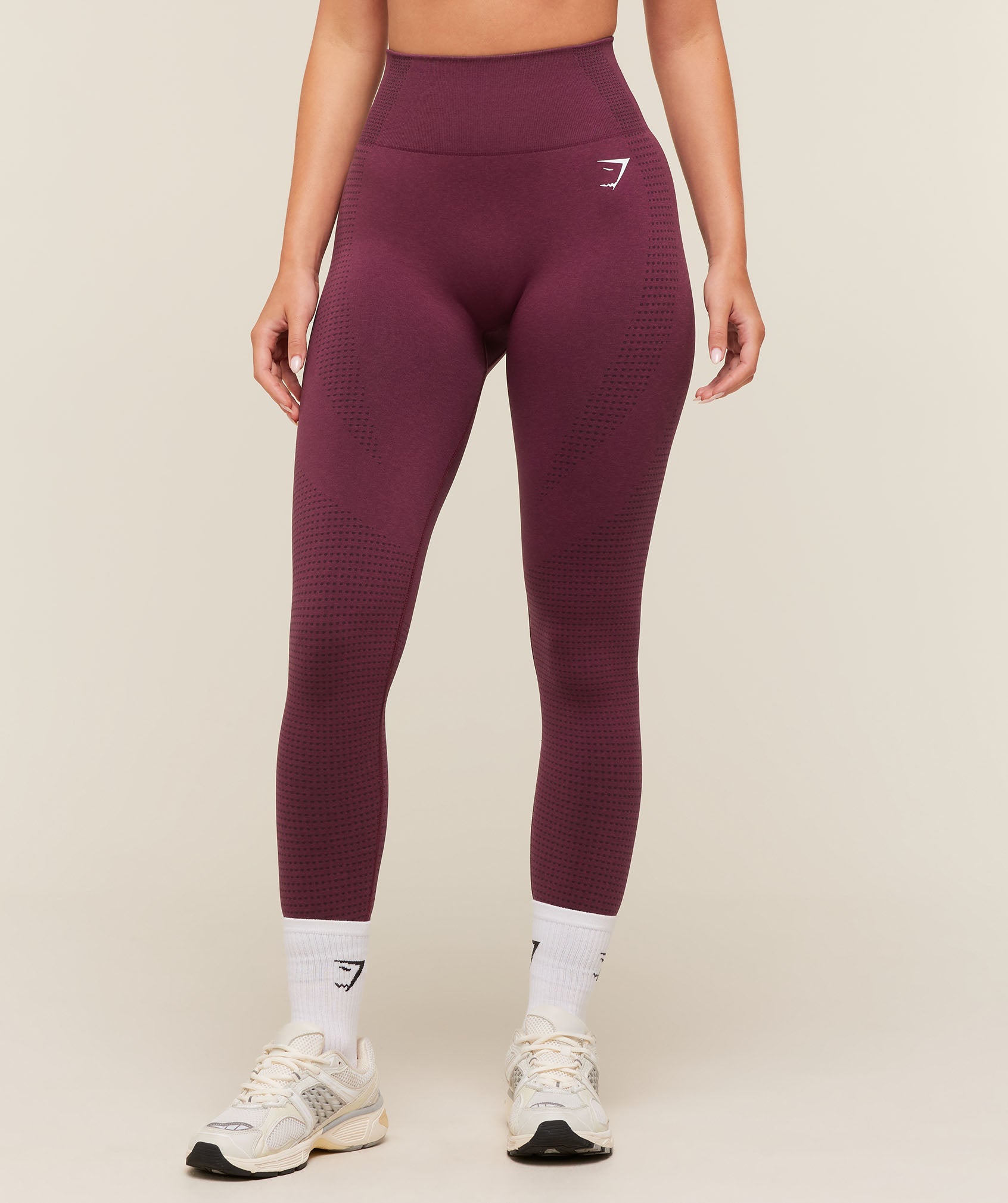 Gymshark Vital Regular Leggings - Strength Pink/Marl