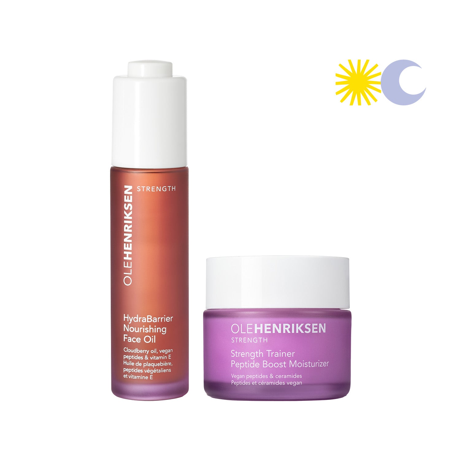 Ole Henriksen Moisture Barrier Duo Strength Trainer Moisturizer & Hydrabarrier Face Oil