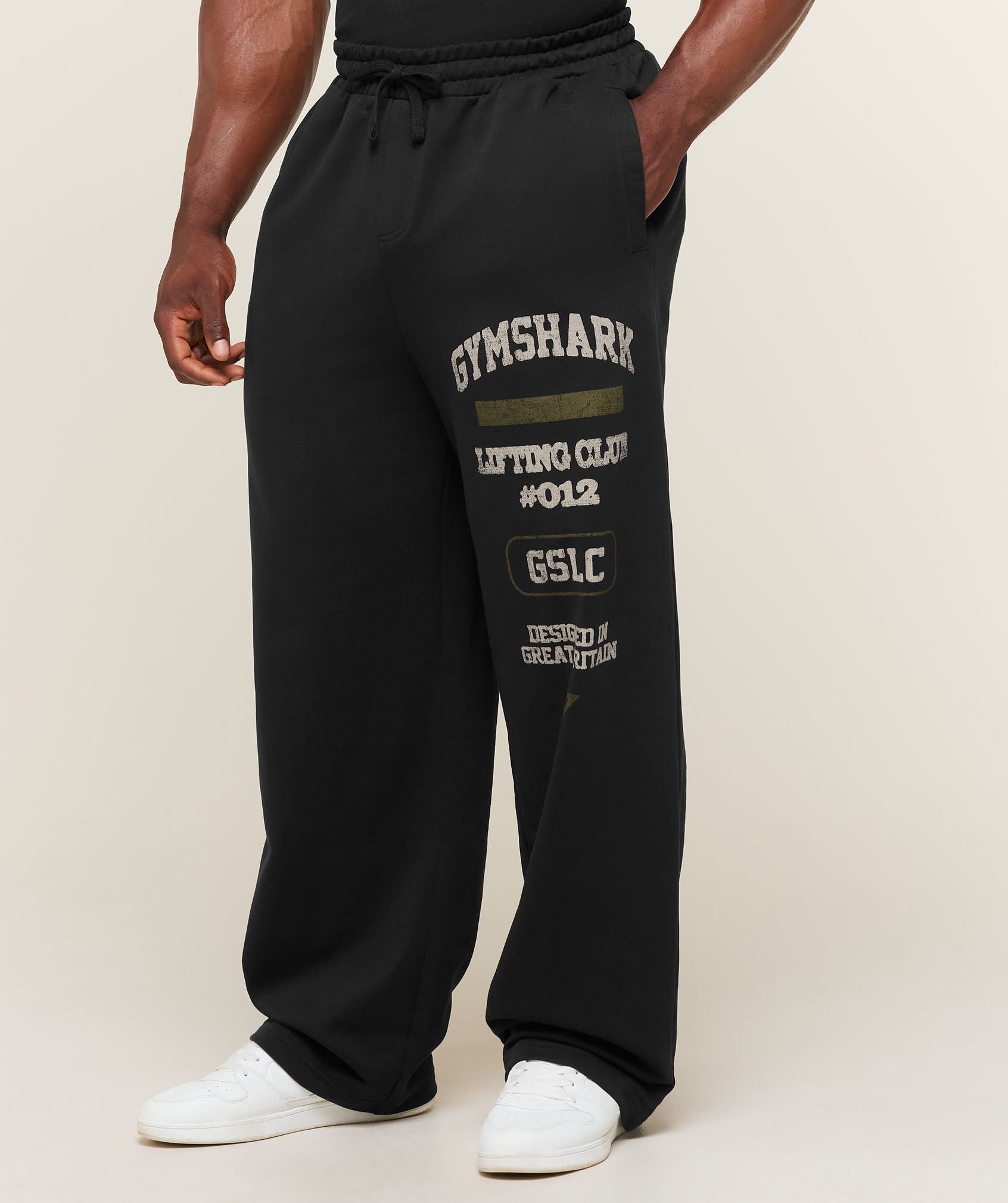 Gymshark Global Lifting Wide Leg Pants - Black