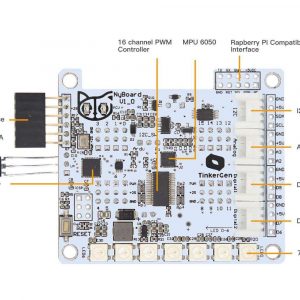 Petoi NyBoard V1 - A Customized Arduino Board with Rich Peripherals for Quadruped Robots - Disco