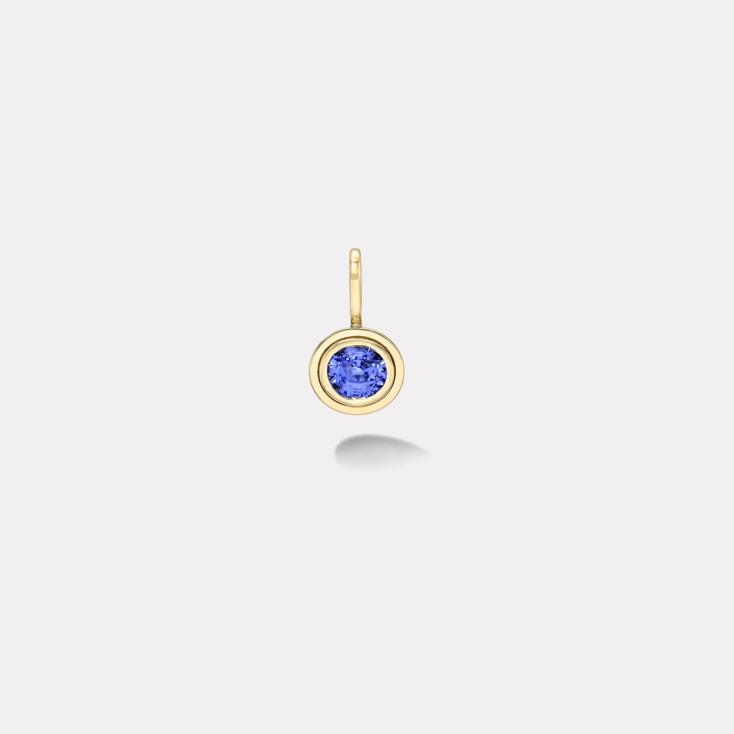 Retrouvai 2ct Cushion Blue Sapphire Bounce Charm