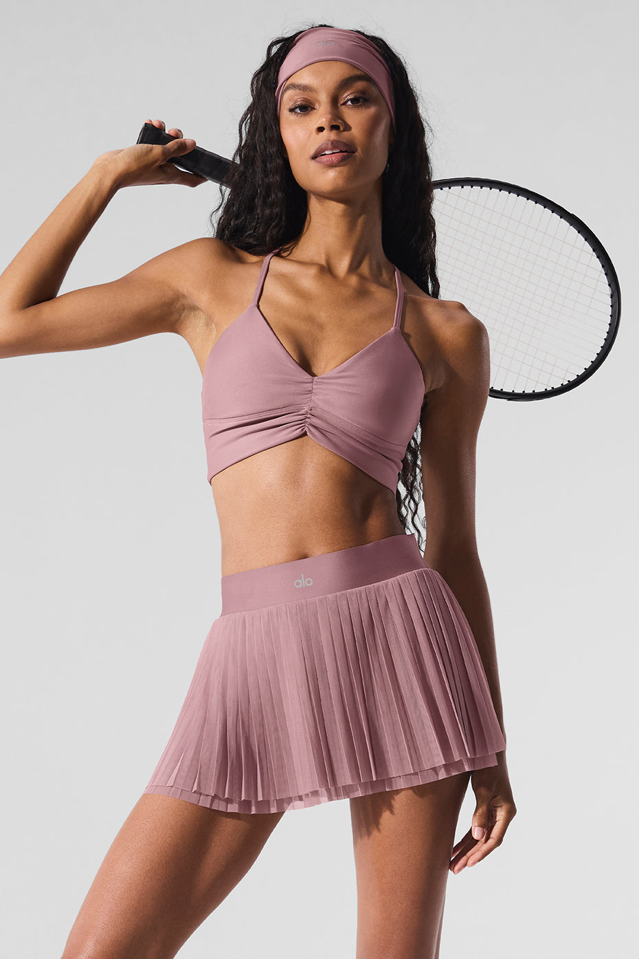 Aloyoga Airlift Divine Bra - Smoky Quartz