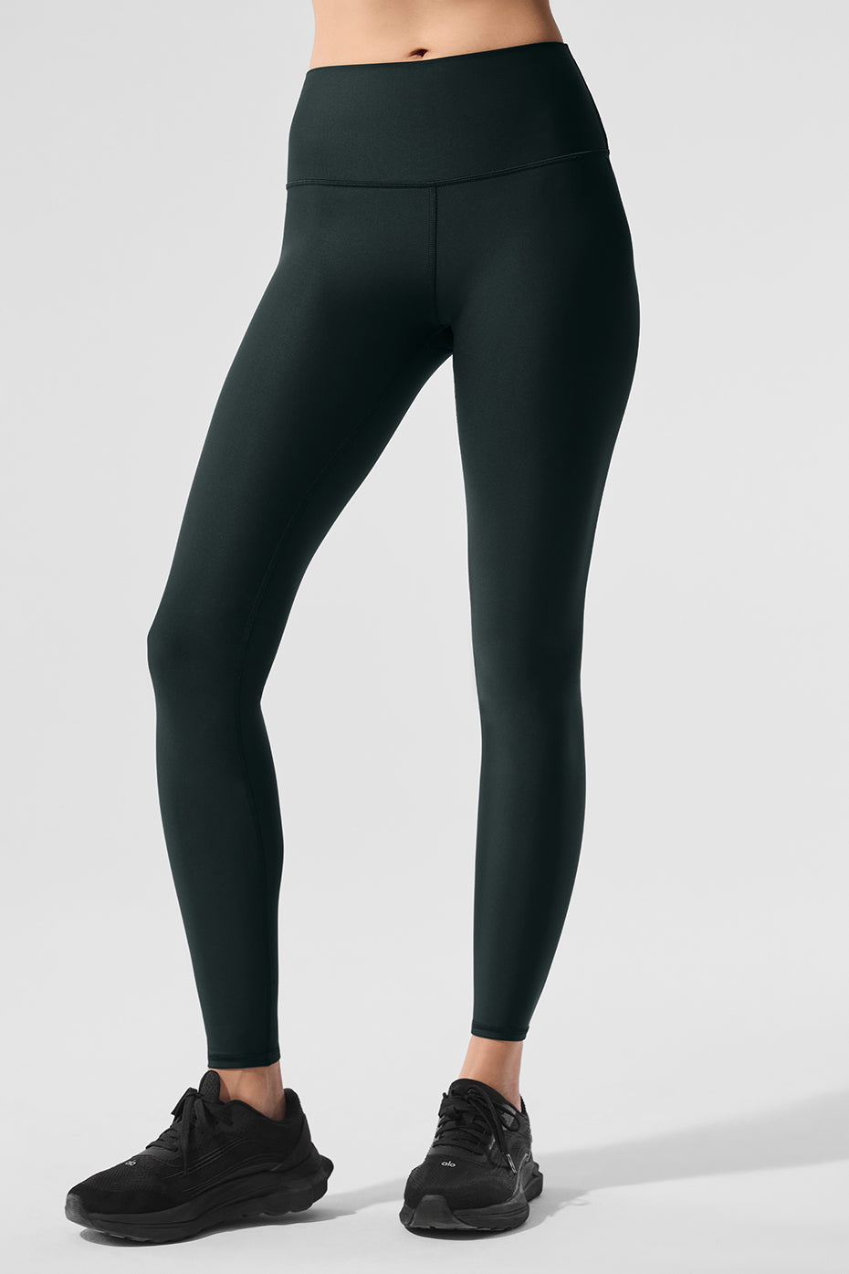 Aloyoga High-Waist Airlift Legging - Charcoal Green