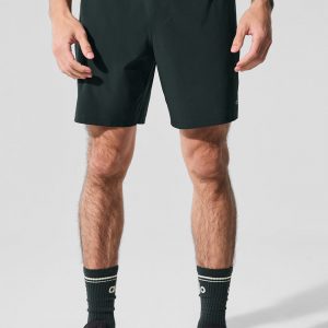 Aloyoga 7" Repetition Short - Charcoal Green