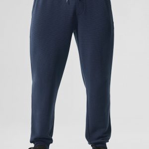 Aloyoga Micro Waffle Fast Break Jogger - Navy